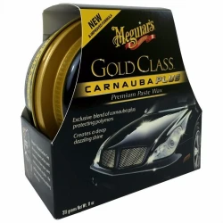 Твердий віск карнауба + аплікатор (набір) Meguiar's G7014J Gold Class Carnauba Plus Paste Wax (311г)