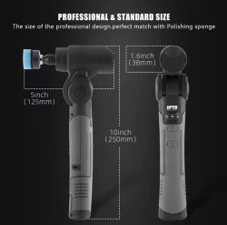 Портативная полировальная машинка с регулировкой скорости SPTA 3.7V RO&DA Micro Cordless Mini Car Polisher