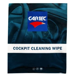 Серветка CARTEC Cockpit Cleaning Wipe для догляду за пластиковими деталями
